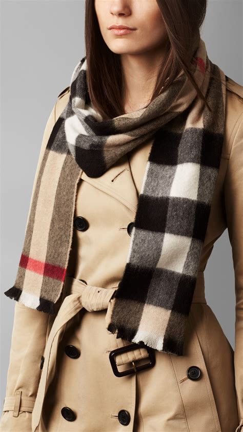 how to know if burberry scarf is real|burberry camel check cashmere scarf.